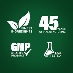 Piping Rock label detail highlighting Non-GMO and gluten-free benefits
