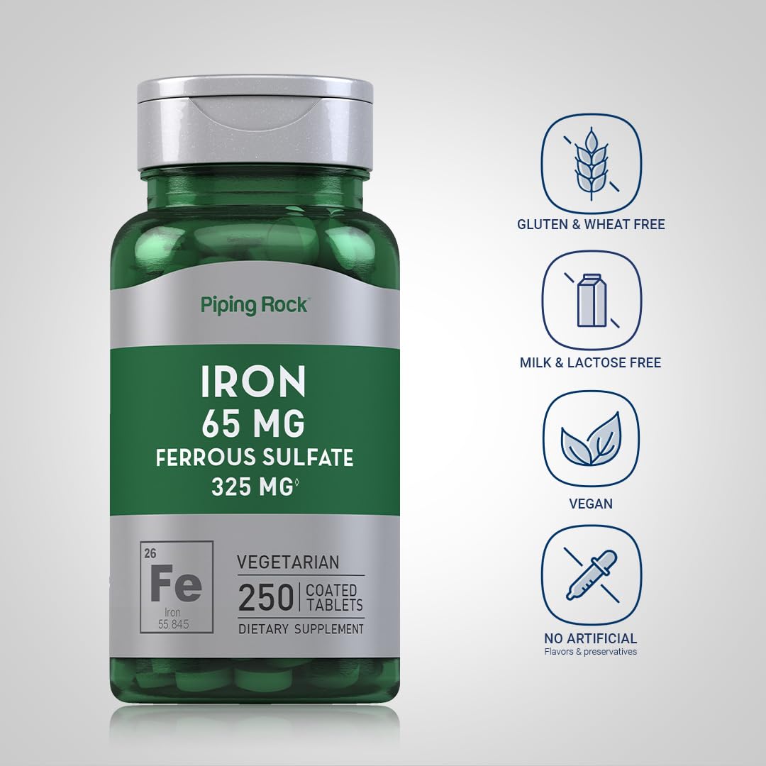 Piping Rock several tablets spread on a surface demonstrating uniform size and dosing convenience