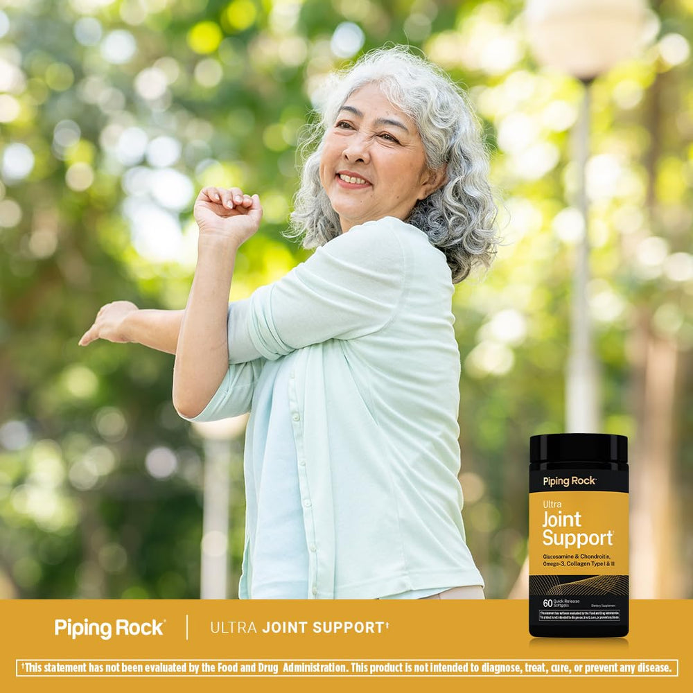 Piping Rock bottle opened to show contents and freshness for daily use benefit