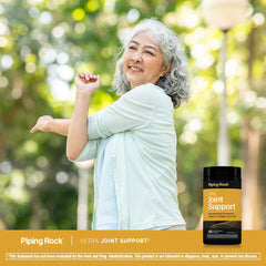 Piping Rock bottle opened to show contents and freshness for daily use benefit