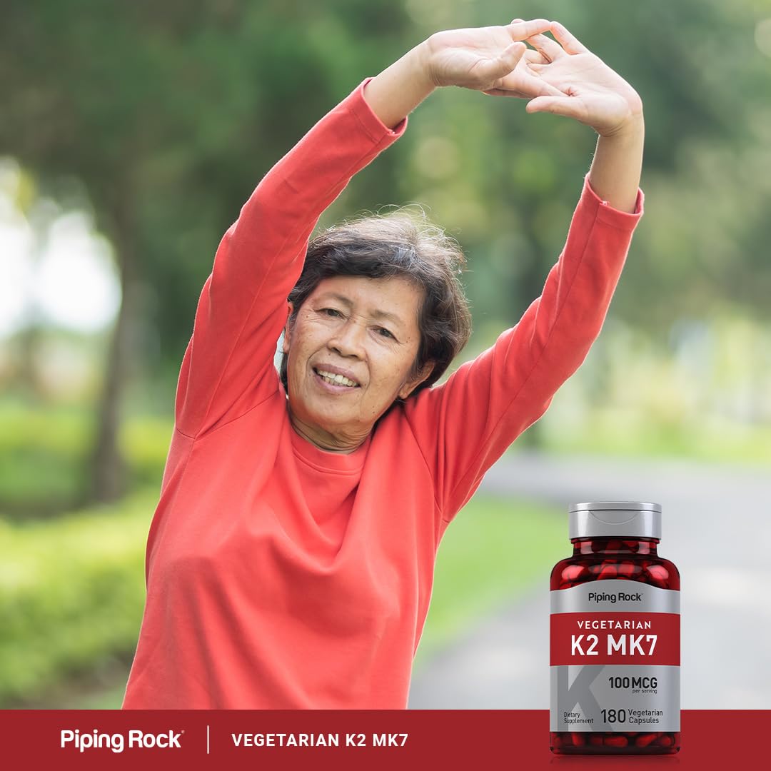 Lifestyle image showing daily use of K2 MK7 for men and women