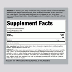 Close-up of chewable tablets designed for children