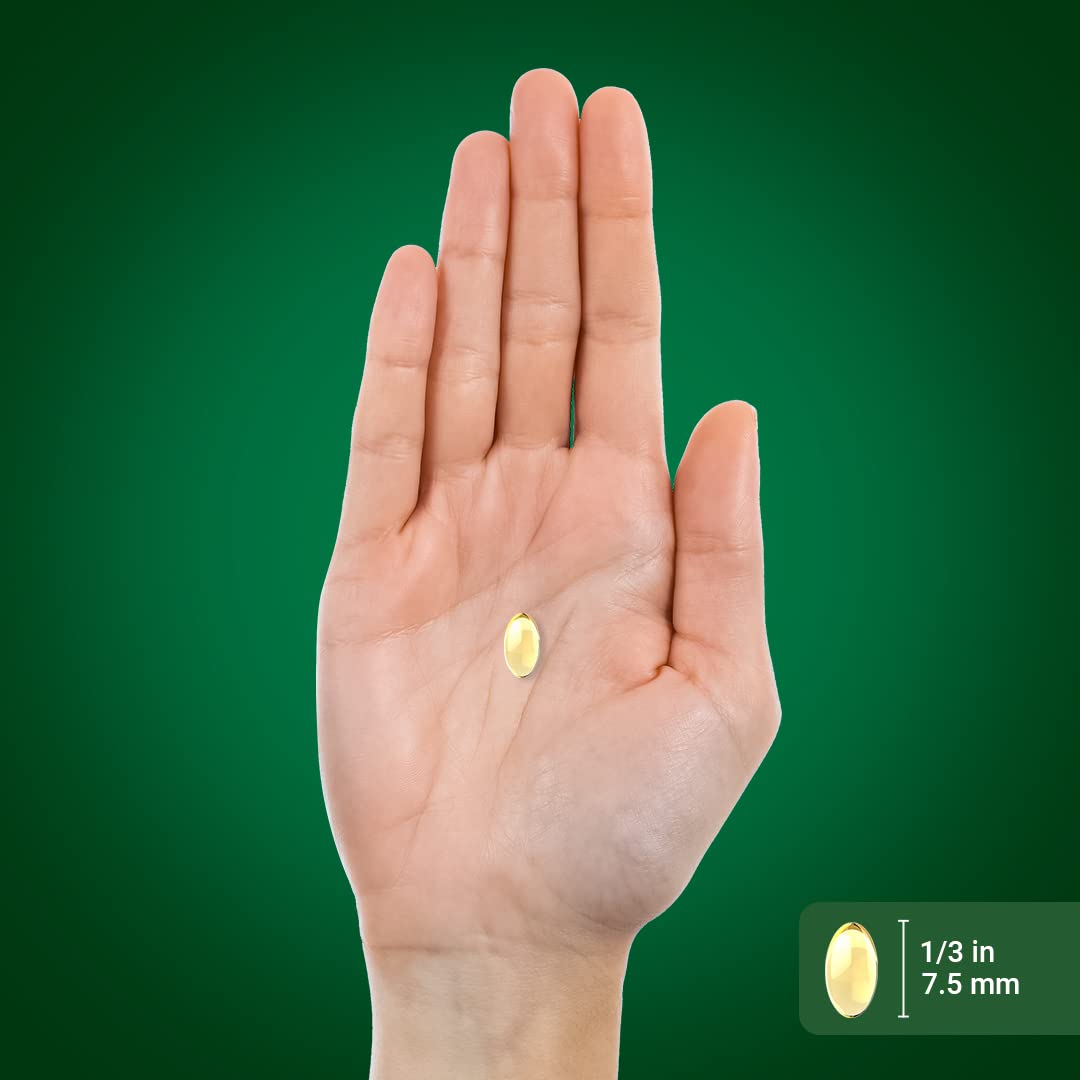 Piping Rock softgels on kitchen counter in lifestyle setting suggesting daily use benefit