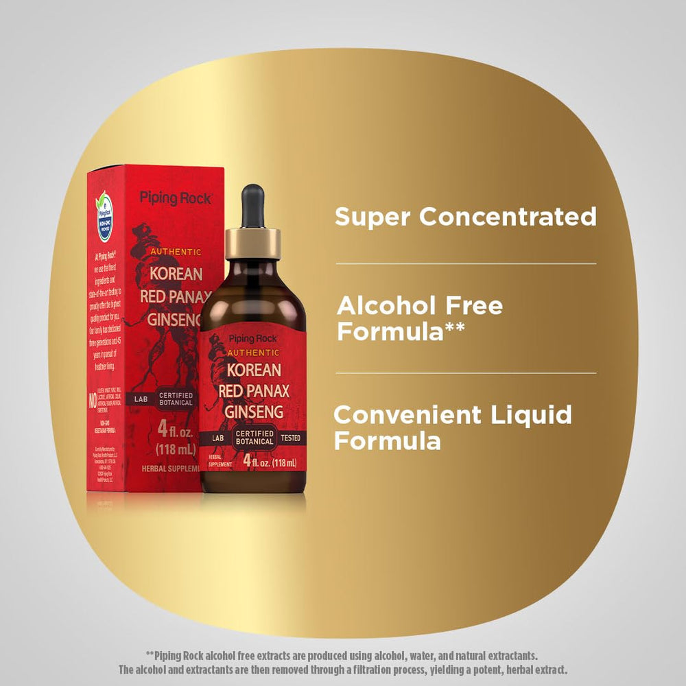 Piping Rock extract poured into glass showing easy mixing benefit