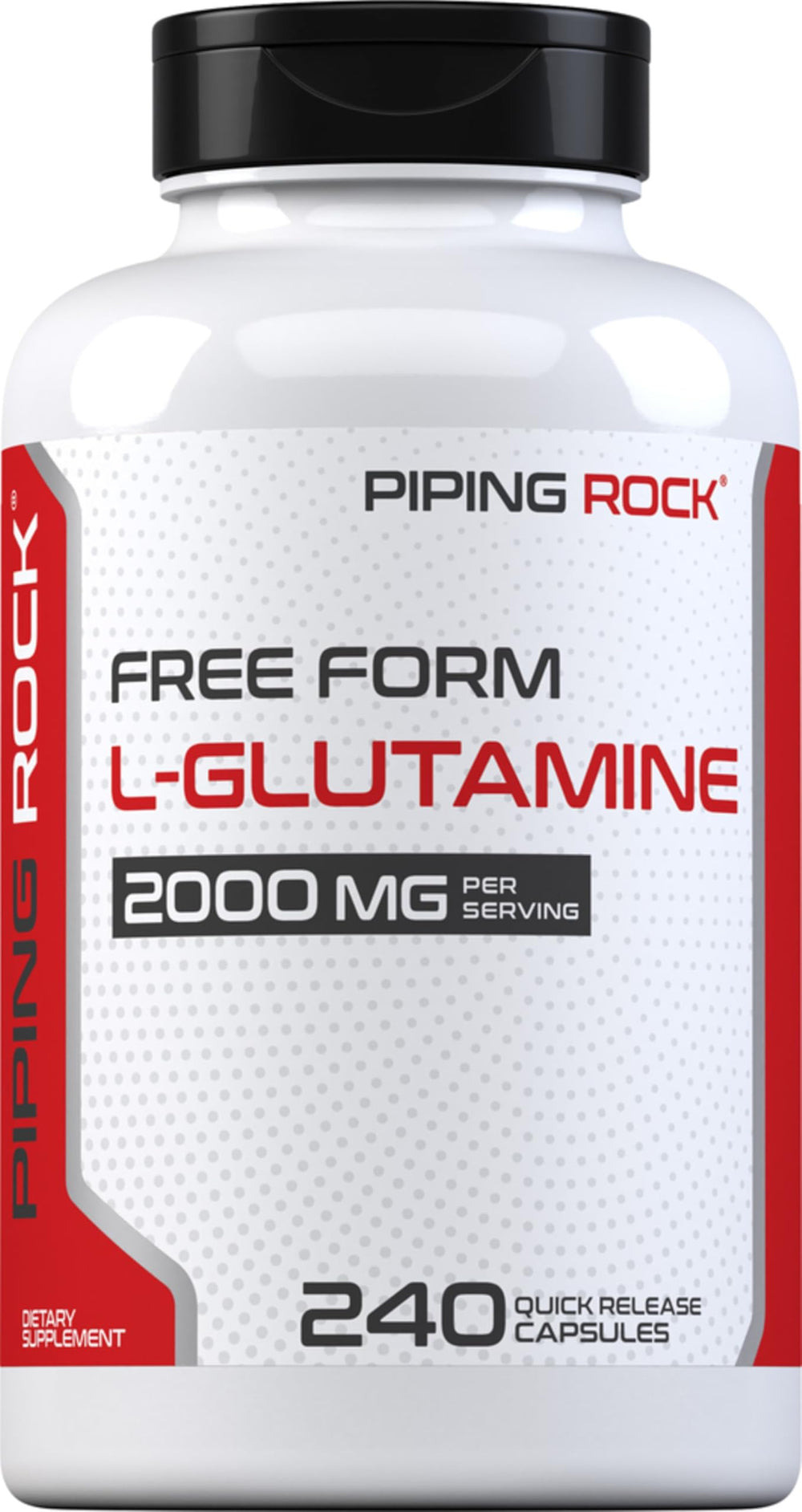 Piping Rock front label showing product name and 2000 mg benefit