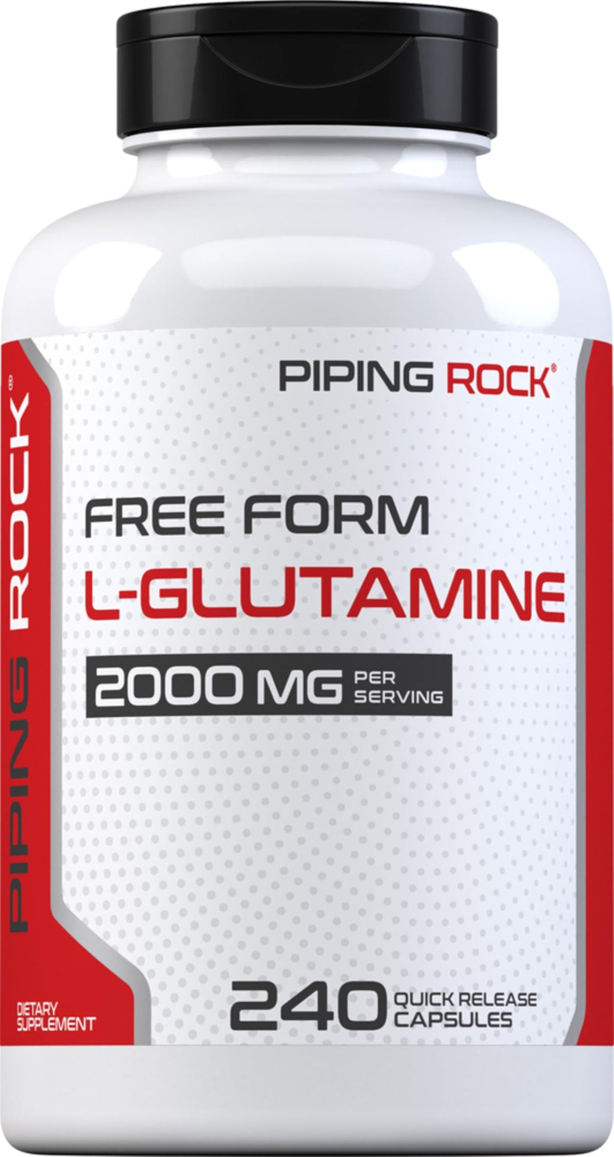 Piping Rock front label showing product name and 2000 mg benefit