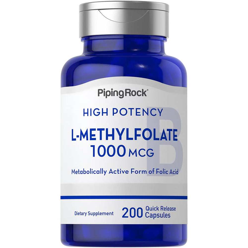 Piping Rock front label showing product name and capsule count for clarity