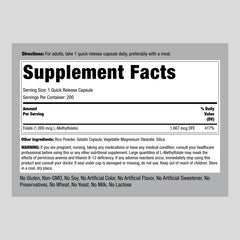 Piping Rock open bottle with capsules visible illustrating capsule form benefit