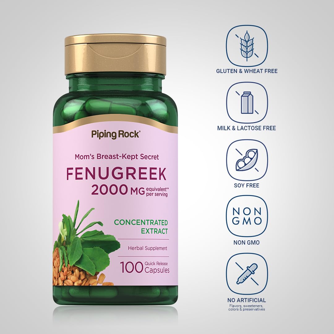 Piping Rock supplement label and ingredients view showing transparency and dosages