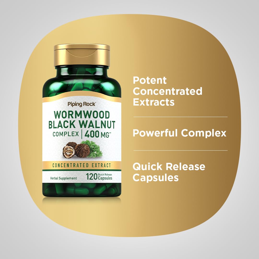 Piping Rock label detail highlighting ingredients and testing