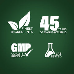 Piping Rock label detail highlighting ingredient list and purity assurance