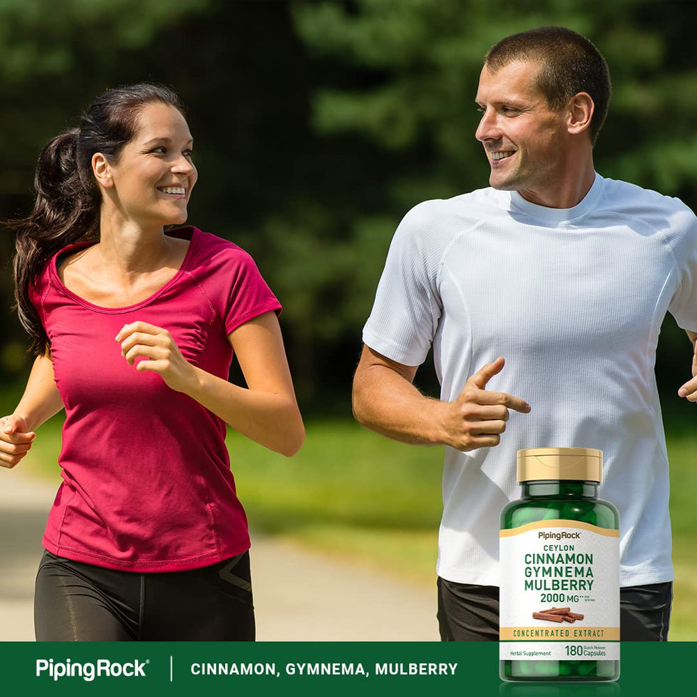 Piping Rock supplement facts label close-up highlighting tested ingredients