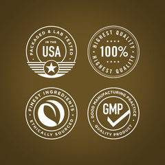 Piping Rock product label details showing ingredients and non-GMO gluten-free callouts