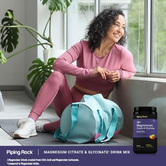 Piping Rock label close-up displaying ingredients and lab-tested assurance