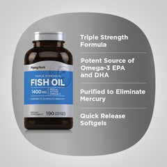 Piping Rock label close-up highlighting ingredients and tested purity benefit