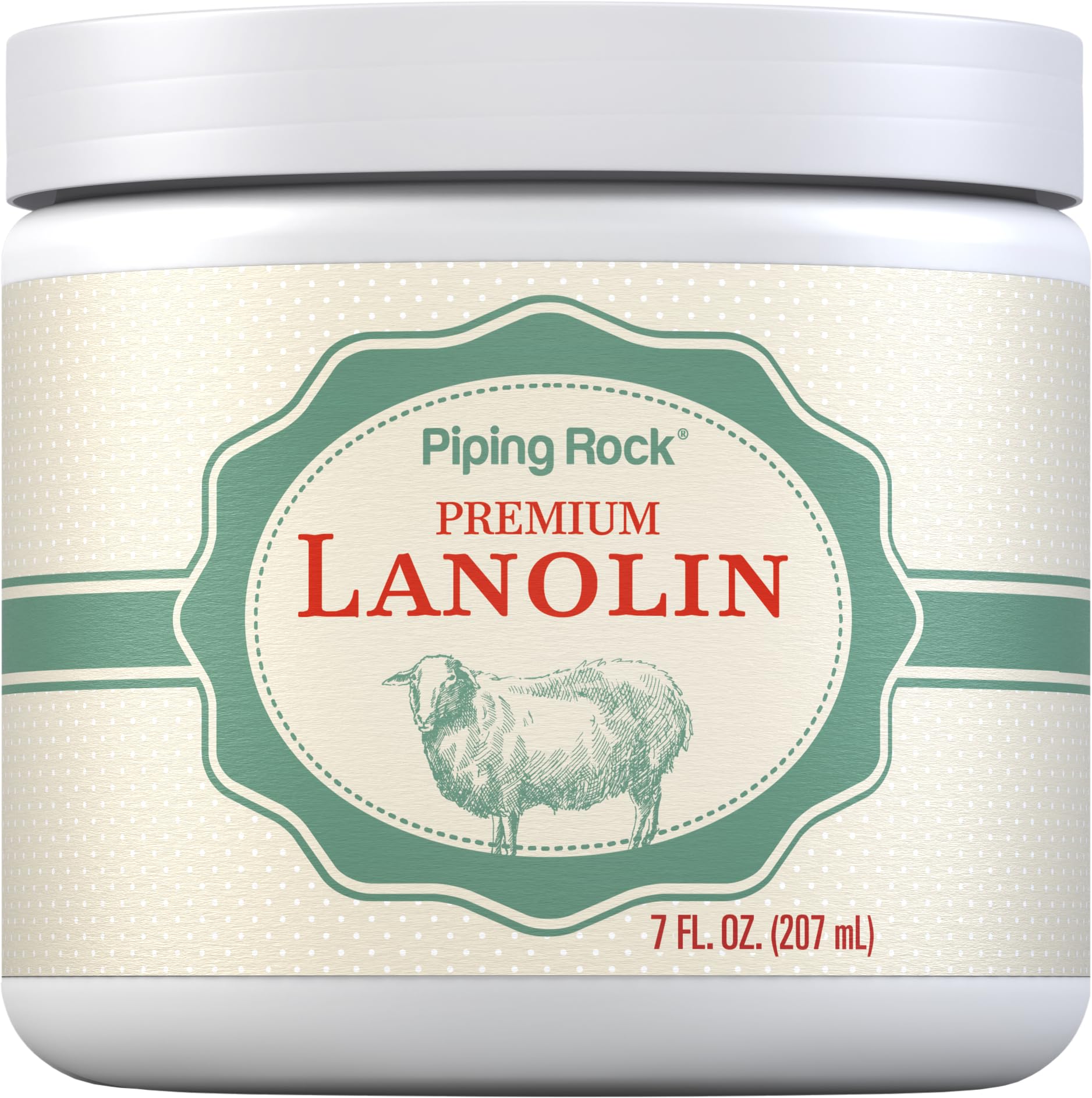 Piping Rock front jar view showing clear brand and packaging, conveys trust