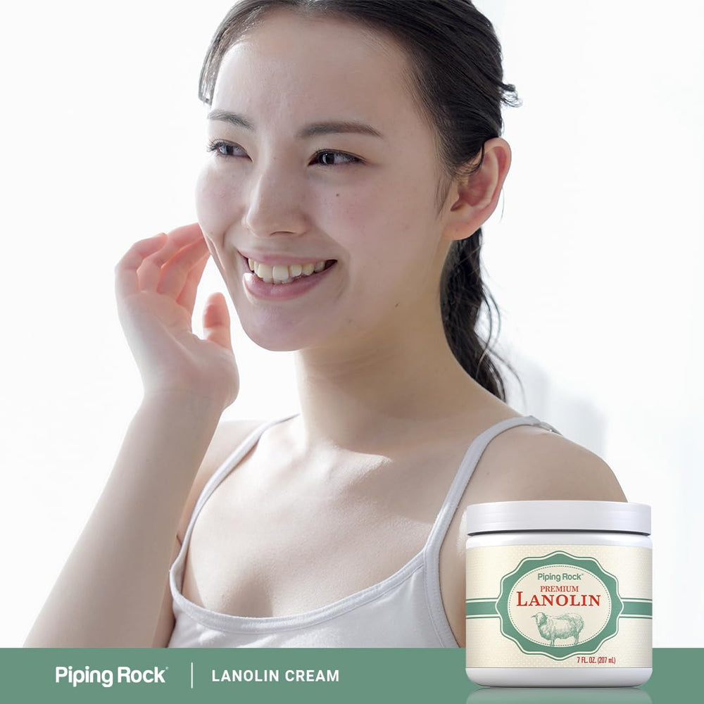 Piping Rock jar on bathroom shelf in soft light showing everyday use