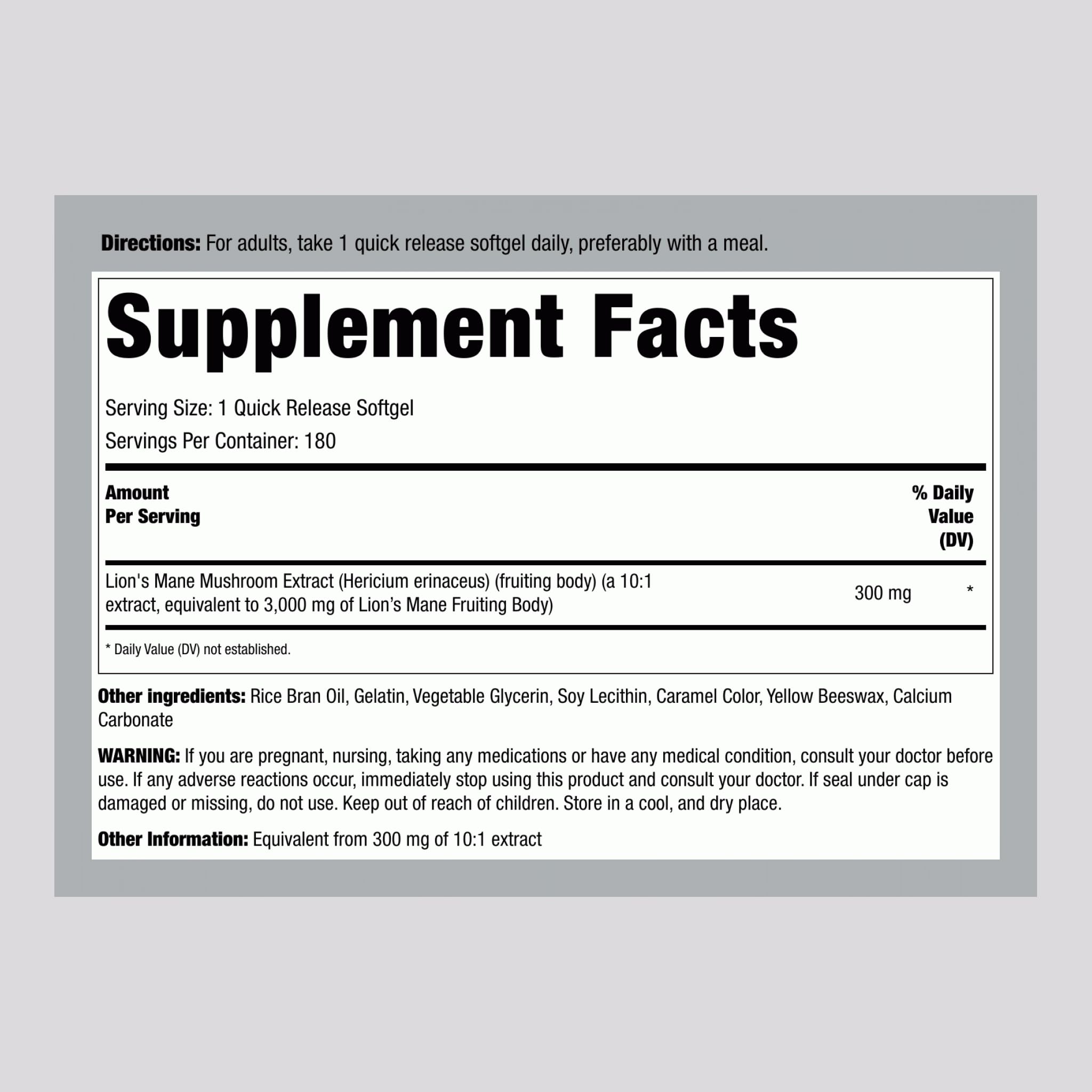 Piping Rock softgels close-up showing smooth quick-release capsules and easy swallowing