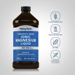 Piping Rock close-up label showing 400 mg per serving for precise dosing benefit