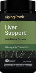 Piping Rock front packaging showing bottle and label with supplement benefits