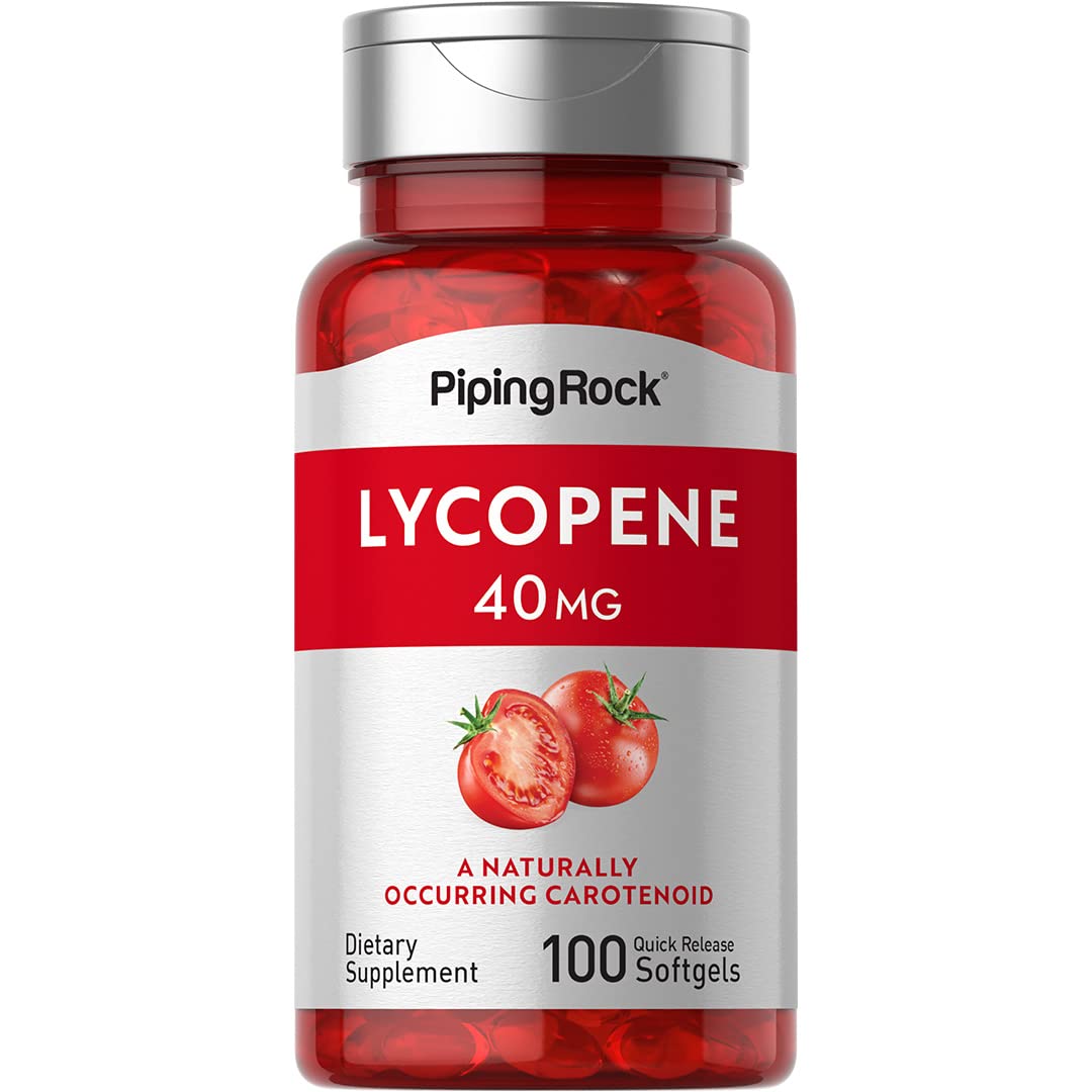 Piping Rock front bottle showing label and 100-count benefit