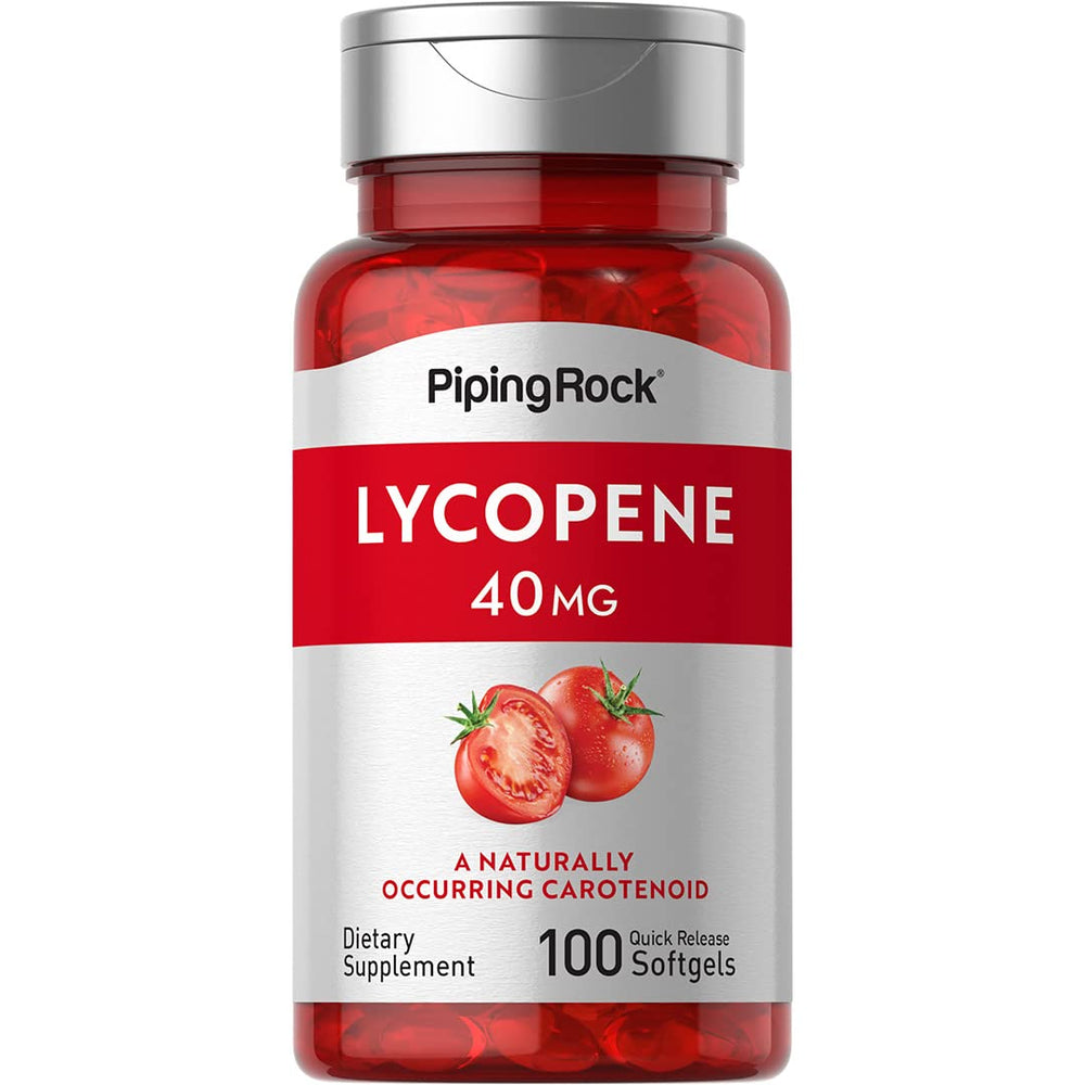 Piping Rock front bottle showing label and 100-count benefit
