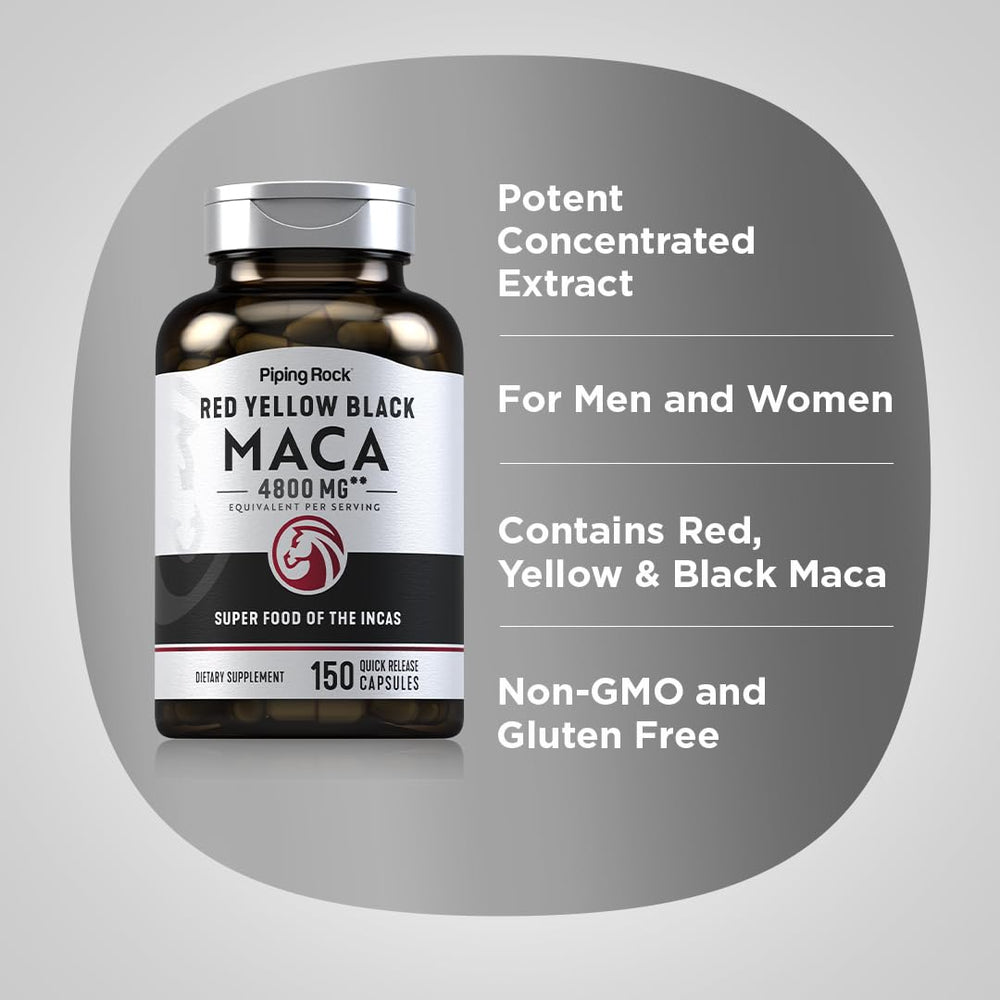 Piping Rock open bottle with capsules spread indicating convenient daily dosing