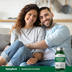 Supplement facts panel for magnesium chloride 520 mg