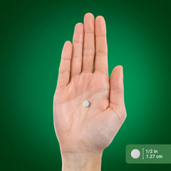 Bottle of Piping Rock magnesium chloride 100 tablets with label