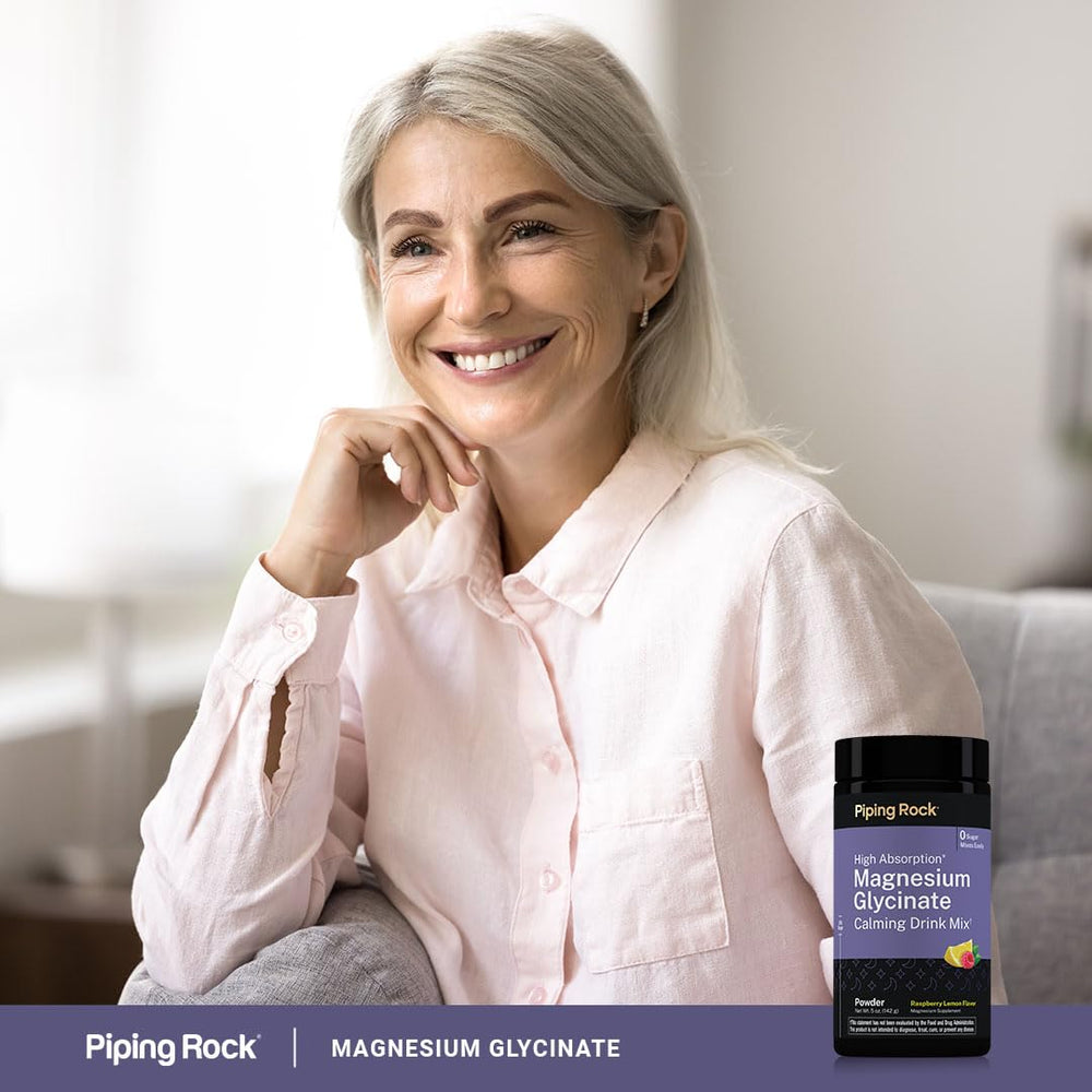 Piping Rock jar in a travel bag demonstrating portable daily supplementation