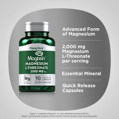 Piping Rock label and nutrition panel emphasizing ingredient transparency