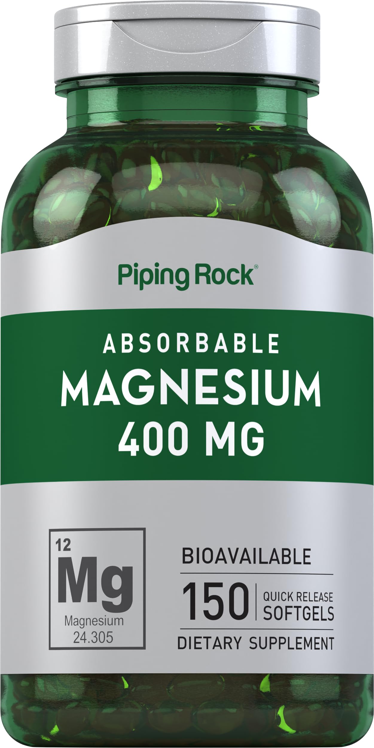 Piping Rock front packaging showing bottle and 150-count quantity benefit