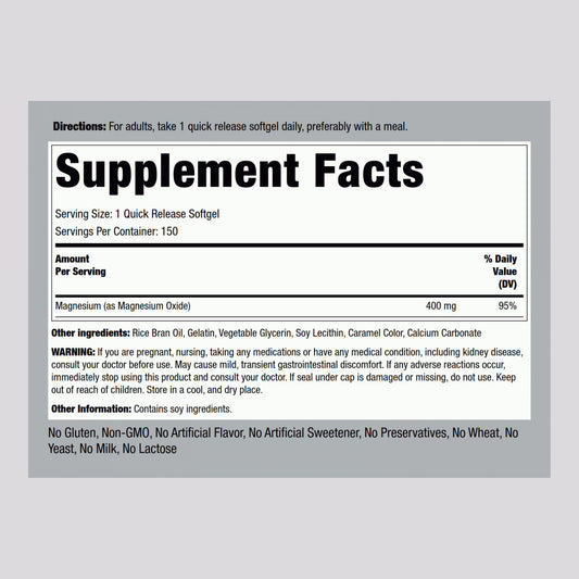 Piping Rock open bottle with softgels visible for easy dosing benefit