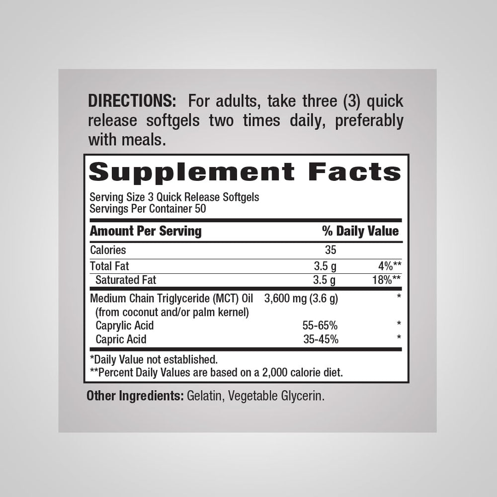 Piping Rock open bottle revealing softgels and ease of use for travel and daily routines