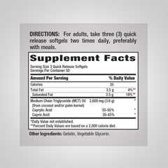 Piping Rock open bottle revealing softgels and ease of use for travel and daily routines
