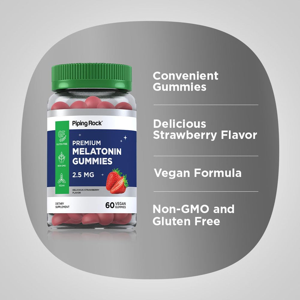 Piping Rock ingredient label and purity testing information shown