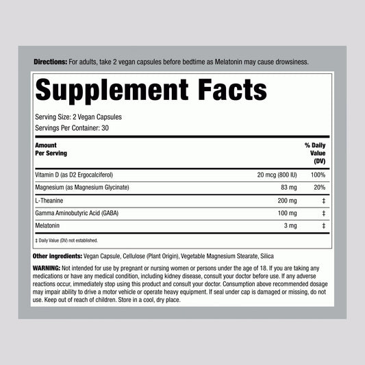 Piping Rock open bottle with capsules spilling out, displays vegan capsule form and quantity