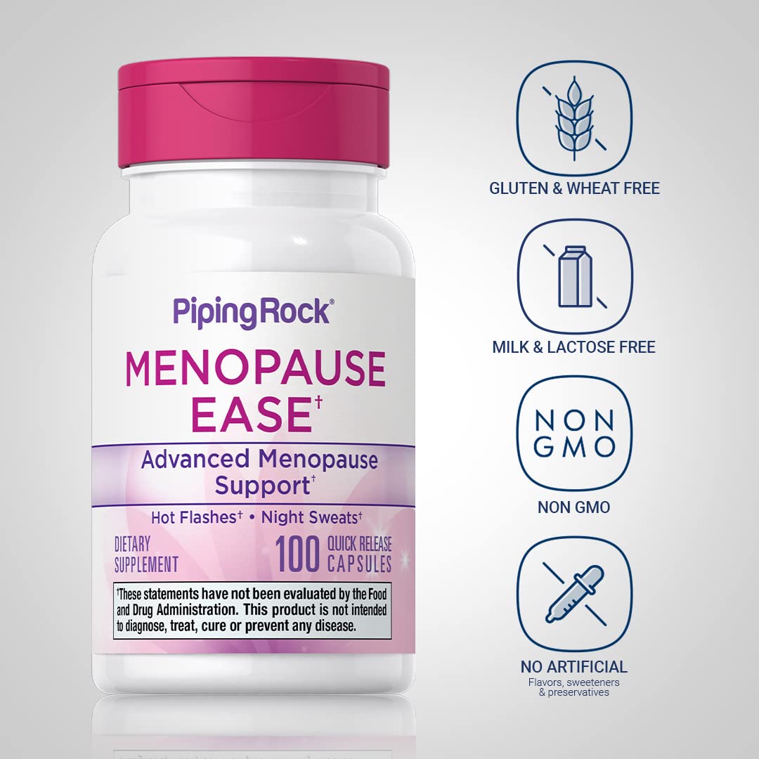 Piping Rock label detail highlighting Balance Complex and tested ingredients