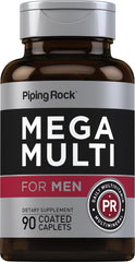 Piping Rock front packaging showing 90 caplets and clear product benefits