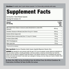 Piping Rock milk thistle extract close-up highlighting standardized potency and consistent quality