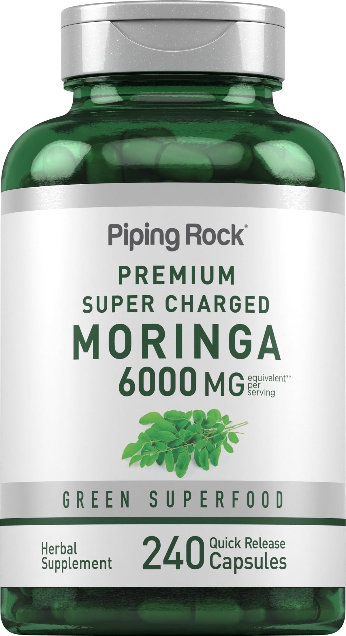 Piping Rock front packaging showing bottle and label for easy identification