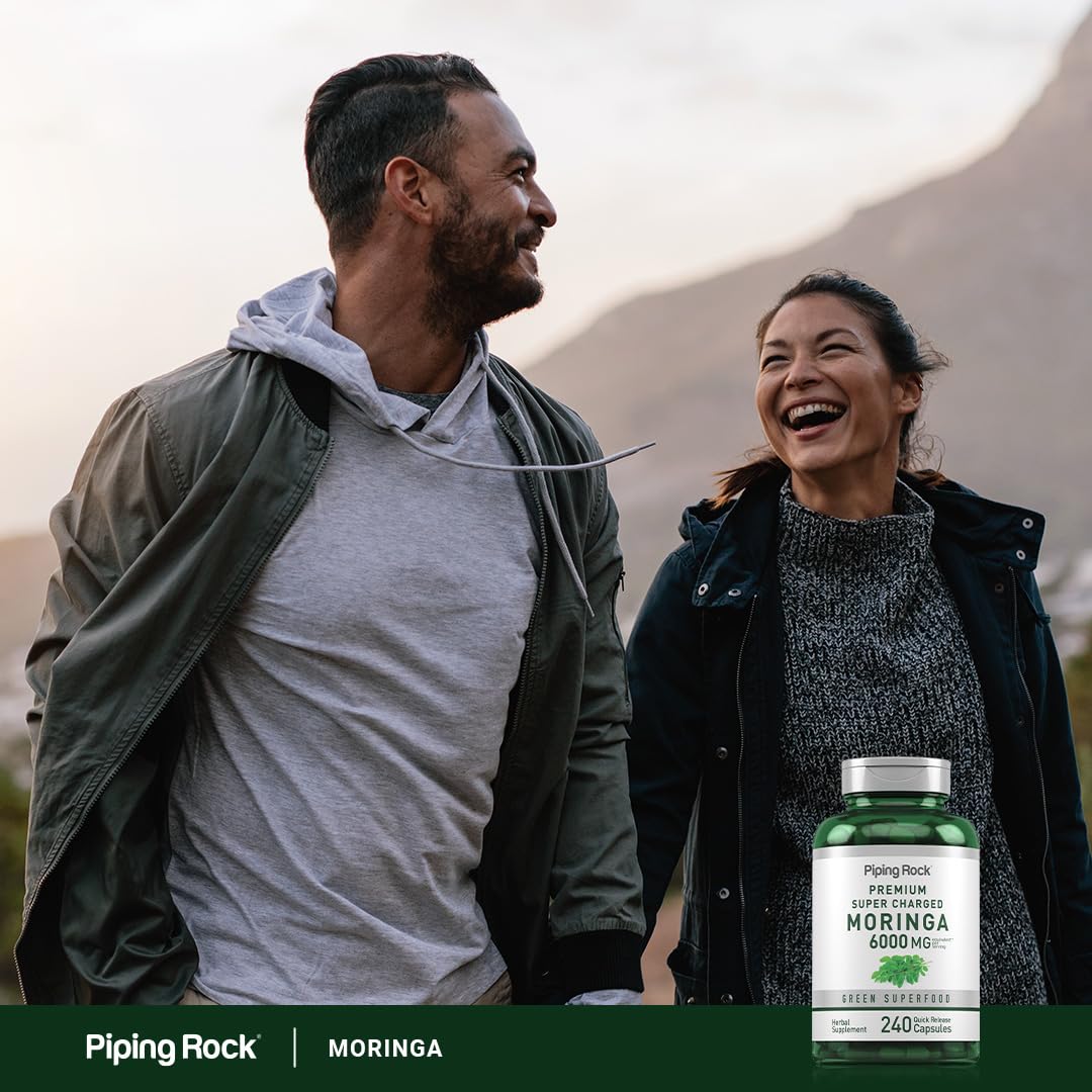 Piping Rock capsules in hand to show portability and daily convenience