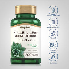 Piping Rock mullein powdered extract texture displayed for ingredient clarity