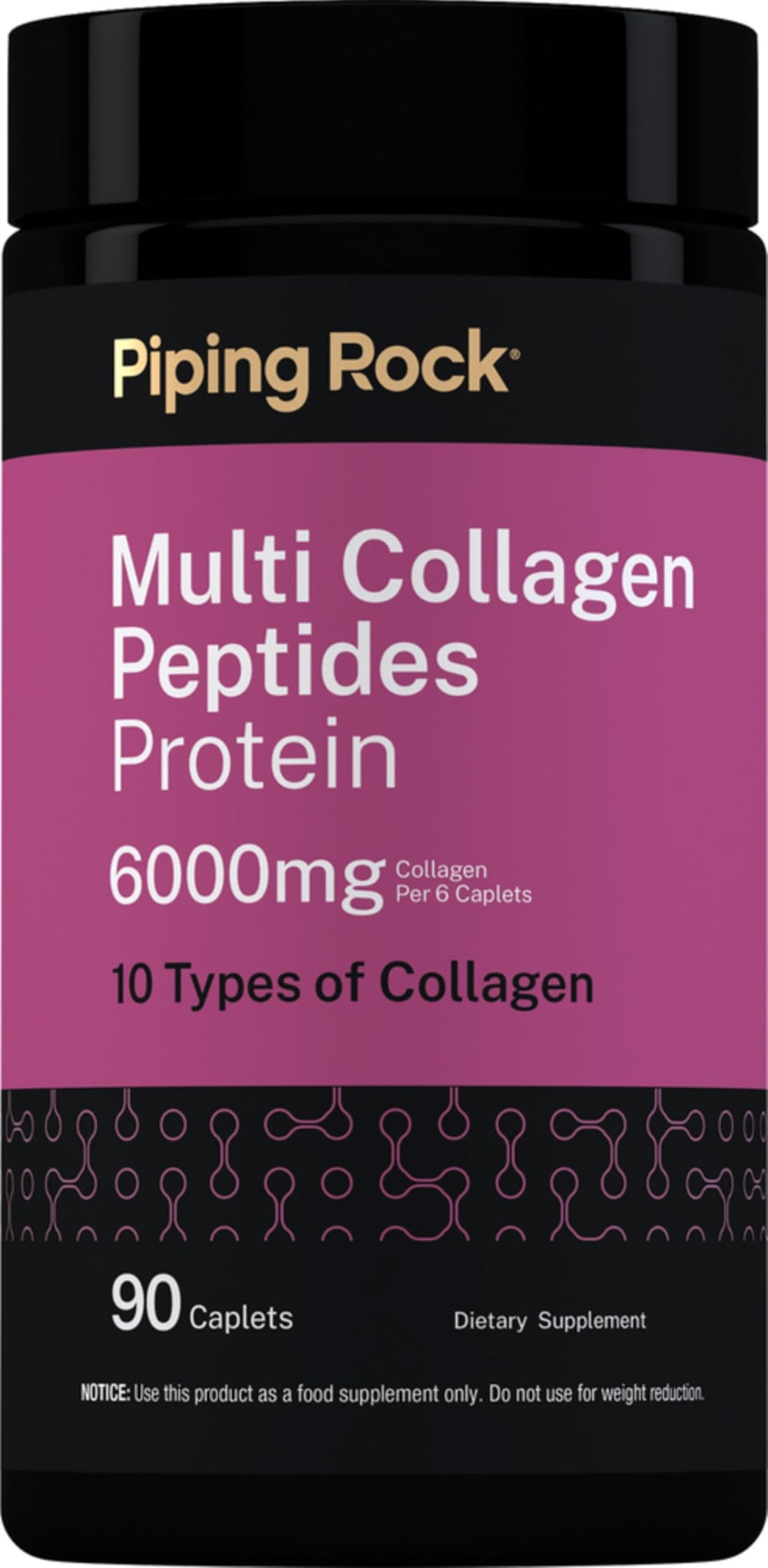 Piping Rock front packaging showing product name and caplet count