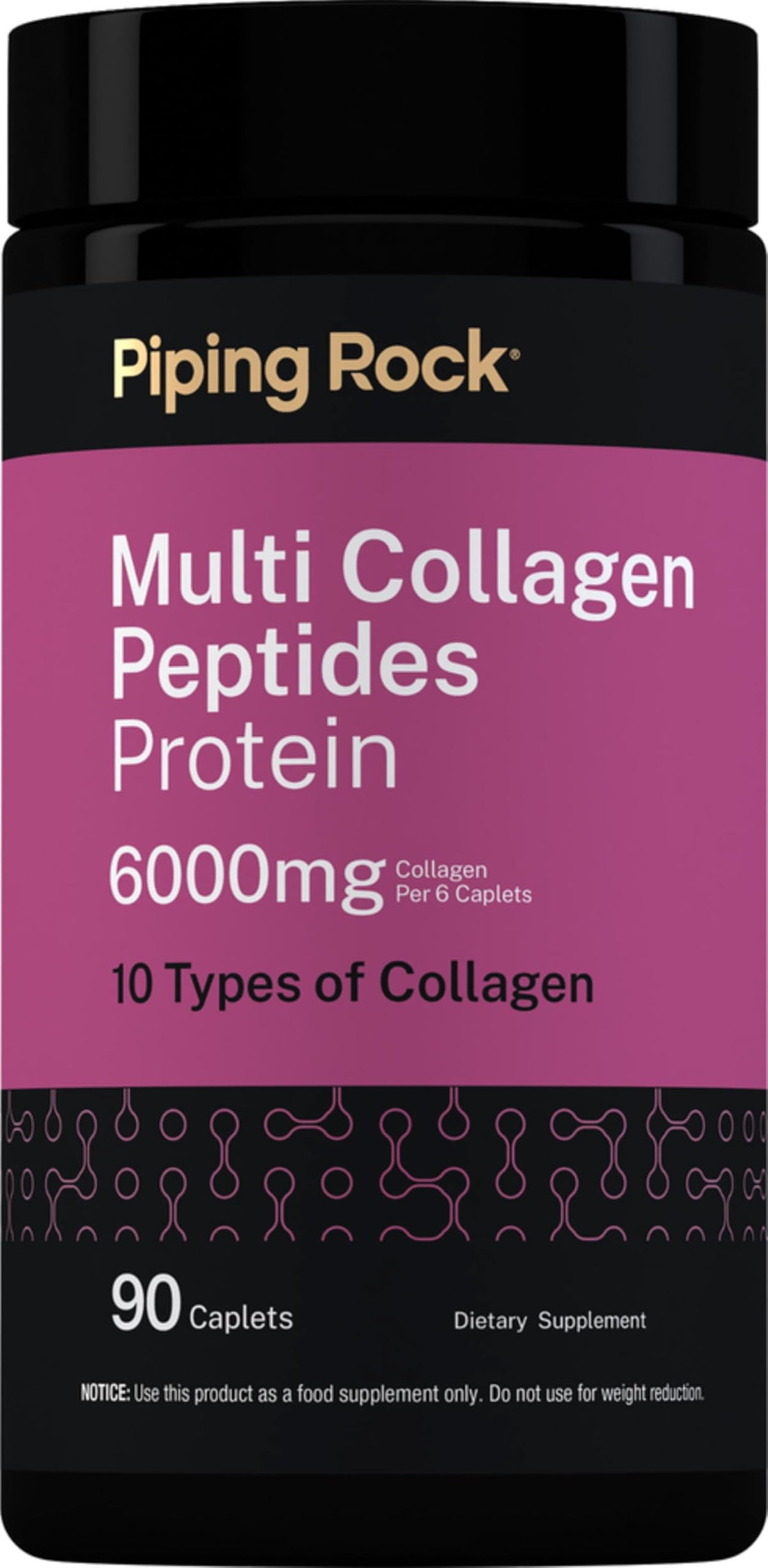 Piping Rock front packaging showing product name and caplet count