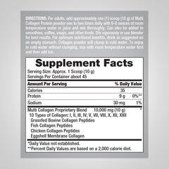 Piping Rock scoop measuring serving size for accurate dosing