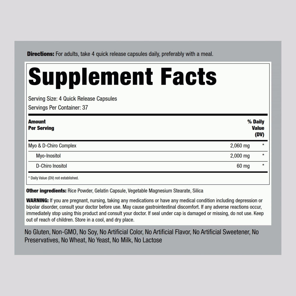 Piping Rock capsule close-up highlighting smooth vegetarian capsule benefit