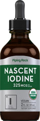 Piping Rock front packaging showing 2 fl oz bottle and label benefit