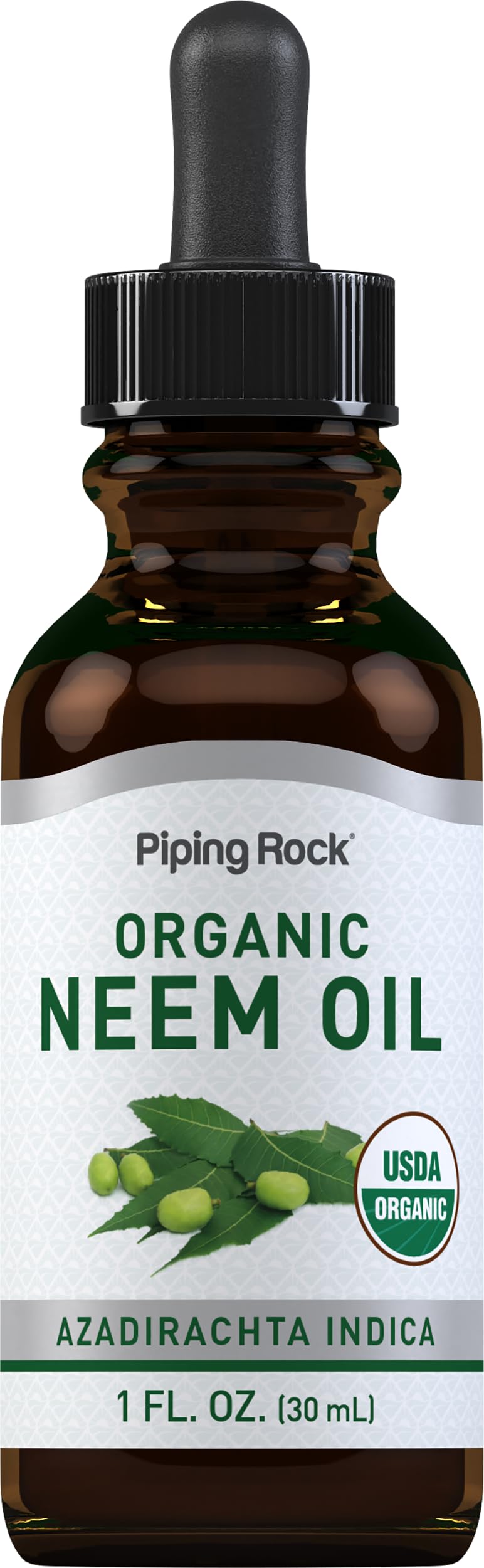 Piping Rock bottle front label showing clear product identity and size benefit