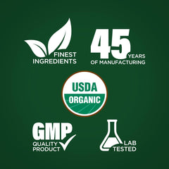 Piping Rock bottle beside neem leaves illustrating botanical sourcing benefit